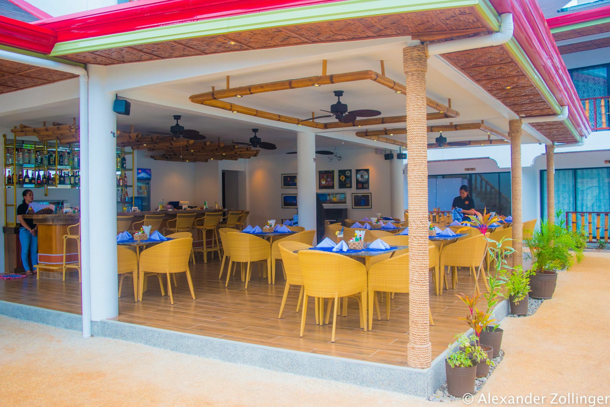Alona Vida Beach Hill Resort Panglao Bagian luar foto